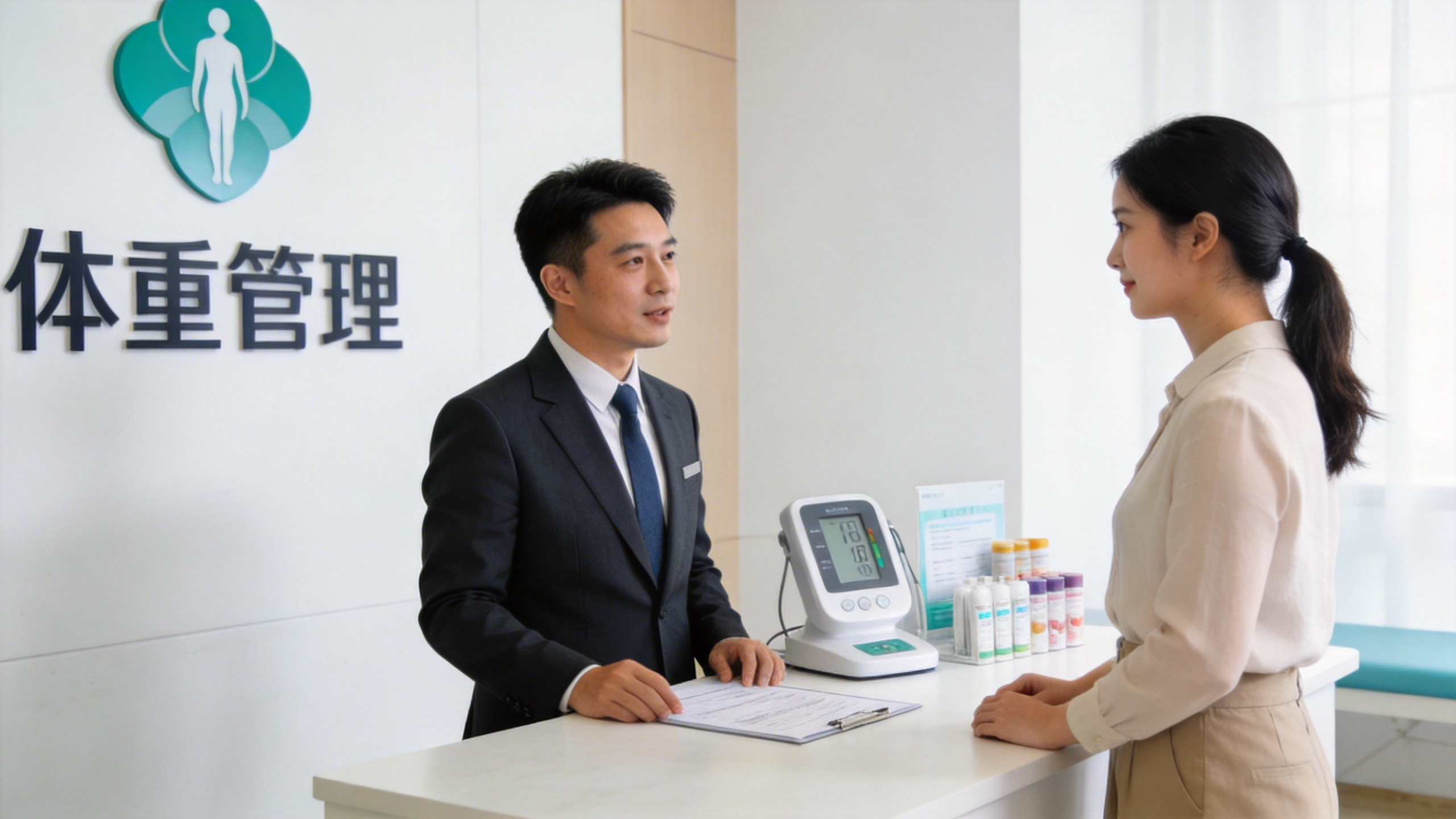 体重管理门店咨询场景图
